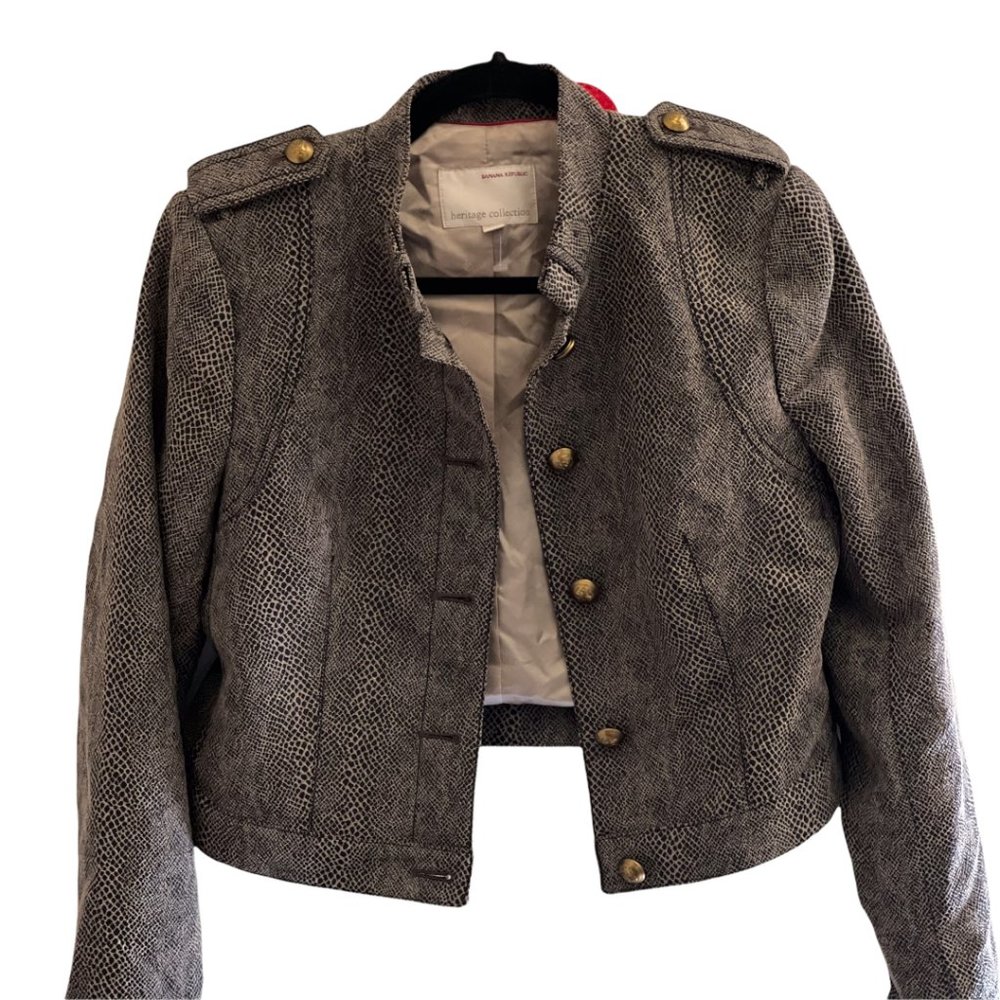Banana Republic | Vintage Mil Cropped Jacket